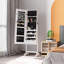 Garri Freestanding Solid Wood Jewelry Armoire