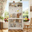 Armoire de rangement avec tablette réglable-2107682458