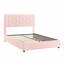 Lit plateforme tapissier avec rangement Huldia-3297678