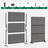 Freestanding 72" Black Woven Room Divider-1121711348-1121711352