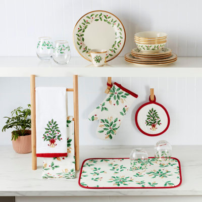 Coffret-cadeau de cuisine Lenox Holiday 5 pièces, multicolore - 20,3 cm (L) x 31,8 cm (l)