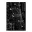 Modern Art - Chicago Transit Negative by 5by5collective - No Frame Print on Canvas-42159265