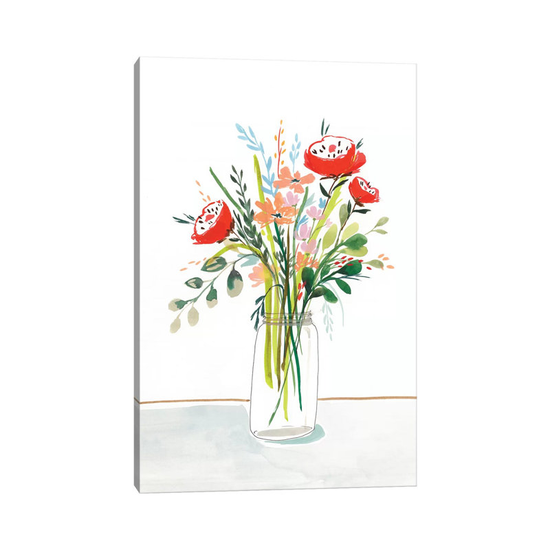 Spring Clean I by Asia Jensen - Print on Canvas, Wrapped Canvas, 66.04 cm H x 45.72 cm W x 3.175 cm D