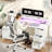 67'' Computer Desk with 4 Drawer, Printer Cabinet and Power Outlet-118662963