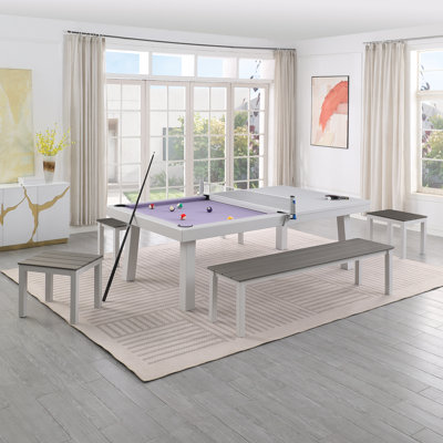 53'' L 2 Game Multi Game Table