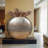 Emilin 63" Oversized Round Metallic Ombre Vase, Multi-109517981