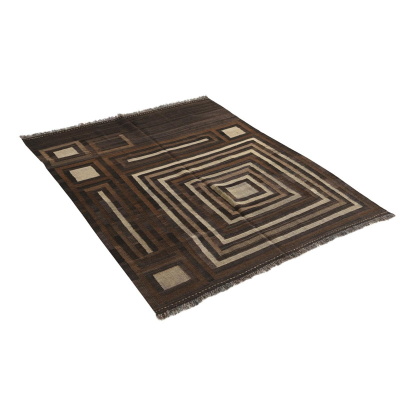 Tapis brun 5 x 8 Pinkerton
