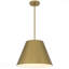 Luminaire suspendu en laiton à DEL de 16 po de diamètre-86056311-86056312