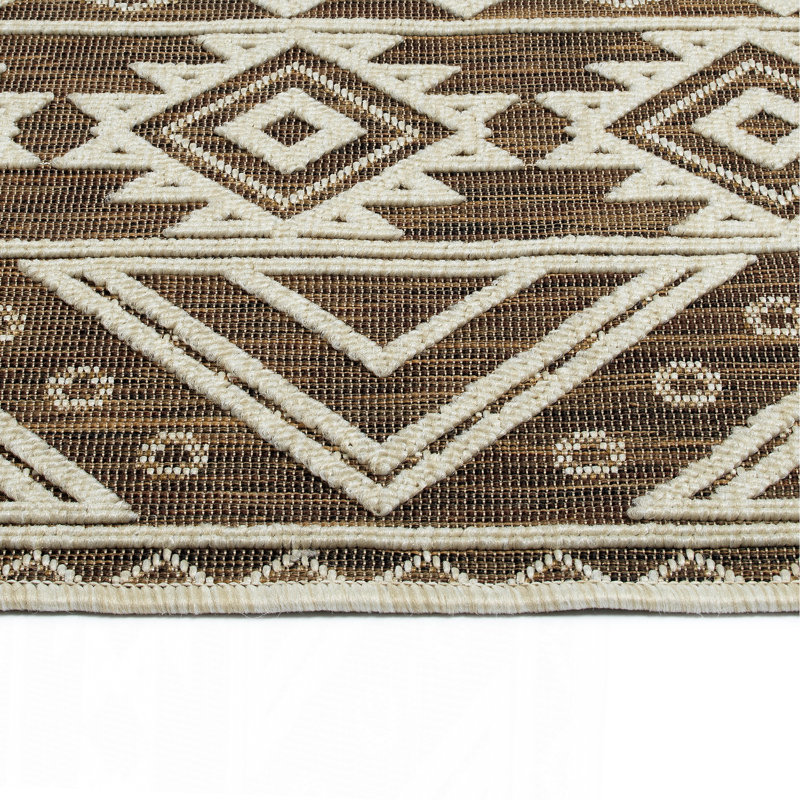 Tapis rectangulaire 2 pi x 3 pi contemporain, transitionnel, géométrique, texturé, haut et bas