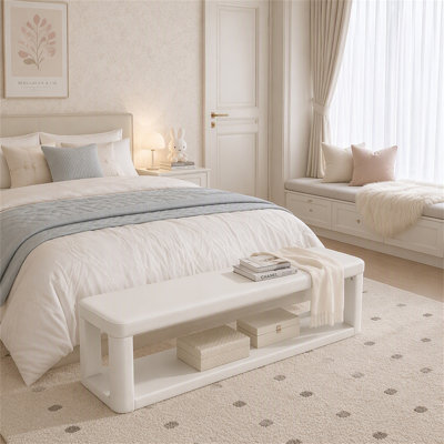 Banc de 55 po pour l'entrée et la chambre à coucher