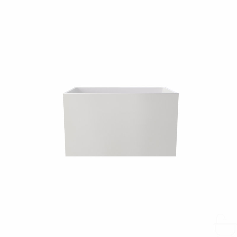 43" Acrylic Freestanding Bath Tubs Modern Soaker Tubs
