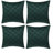 HV_Set Of 4 Throw Velvet Self Cross Cushion Covers-2275331-2275341