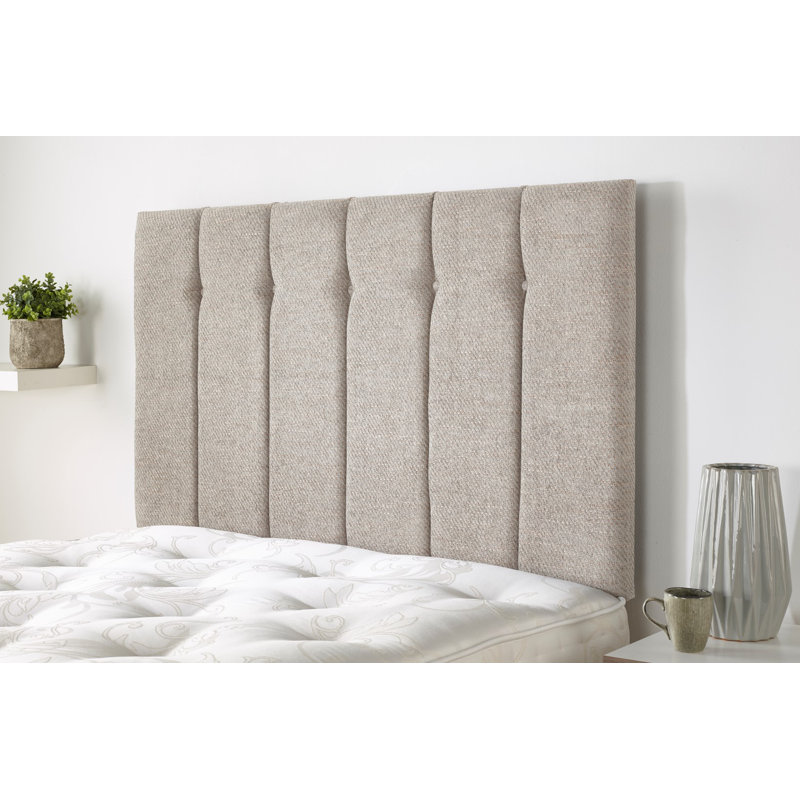 Upholstered Headboard, Single (3'), Caramel