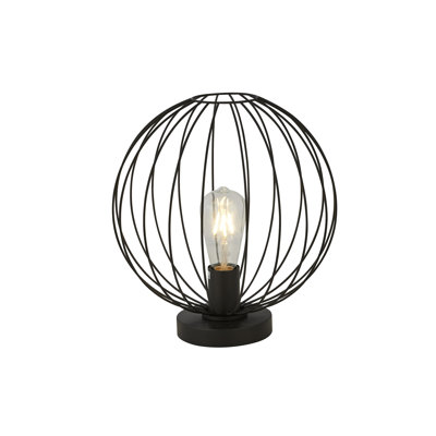 Andony Mild Steel Globe Lamp