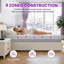 20cm Gel Memory Breathable Foam Mattress with Removable Cover-116989690
