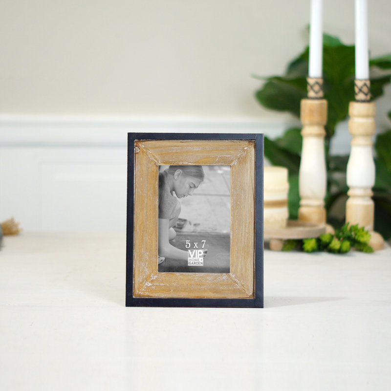 Cadre photo en bois 10 po., 5 po x 7 po