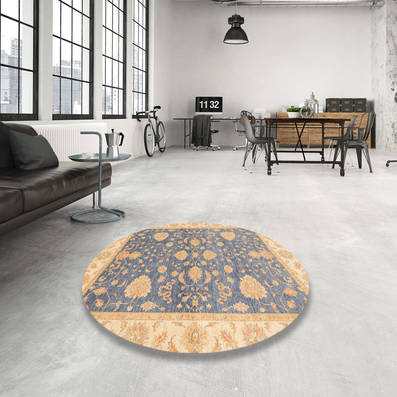 Tapis abstrait moderne 3515, Rond 4 pi