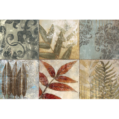 6 Contempo Nature - Wrapped Canvas Painting