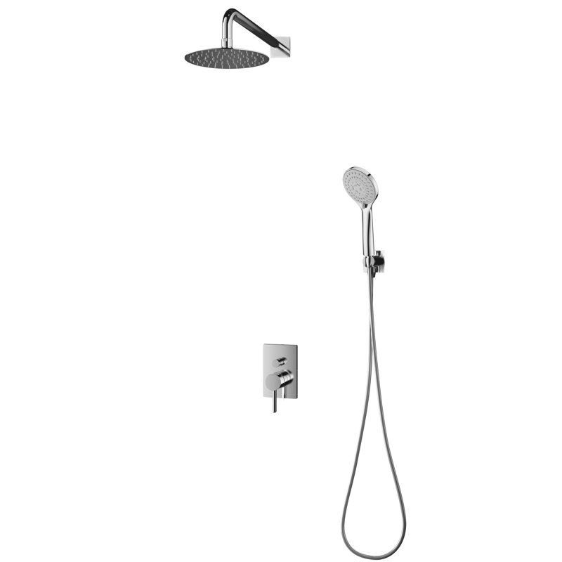 Torrington Thermostatic Shower with Dual Shower Head