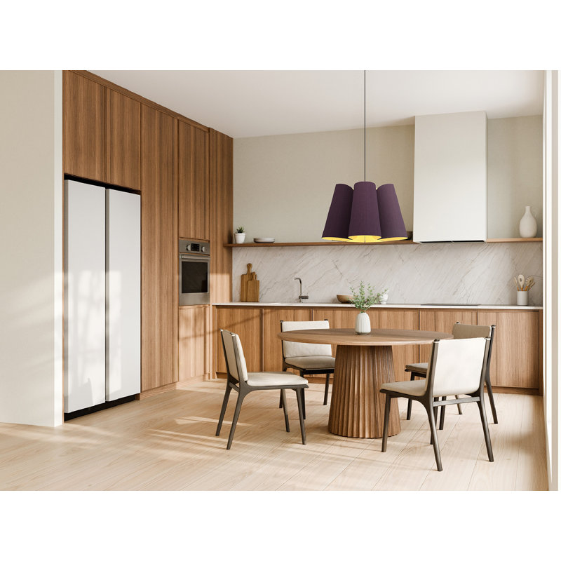 Luminaire suspendu 1 lumière 28 po Julieta, Violet