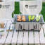 Foyer portatif en acier inoxydable