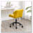 Eldon Diamond Tufted Adjustable Swivel Office Chair,Yellow-665095466