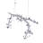 Llanes 13-Light Transitional Crystal Branch Chandelier 