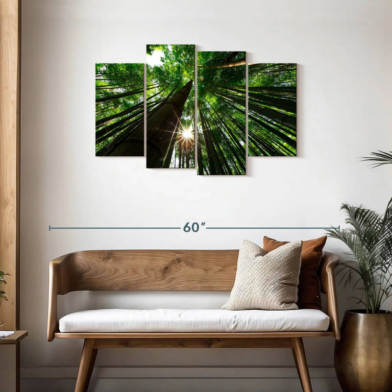 Alvord Arashiyama Bamboo Grove, H 27 po x l 43 po