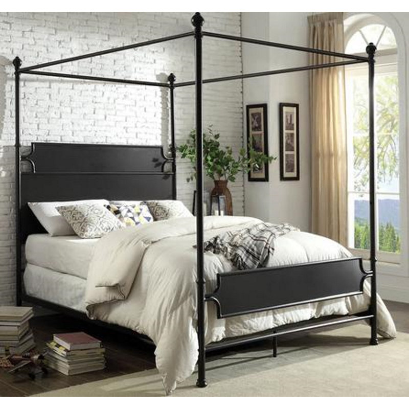 Jorma Metal Storage Bed, California King