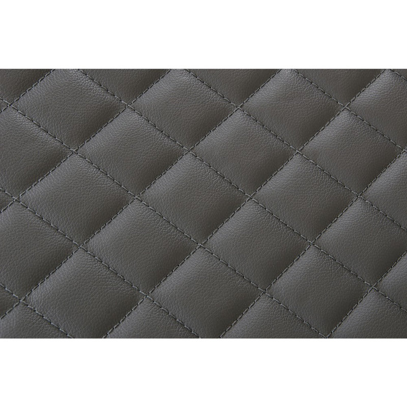 Banc en métal Clarine, Gris