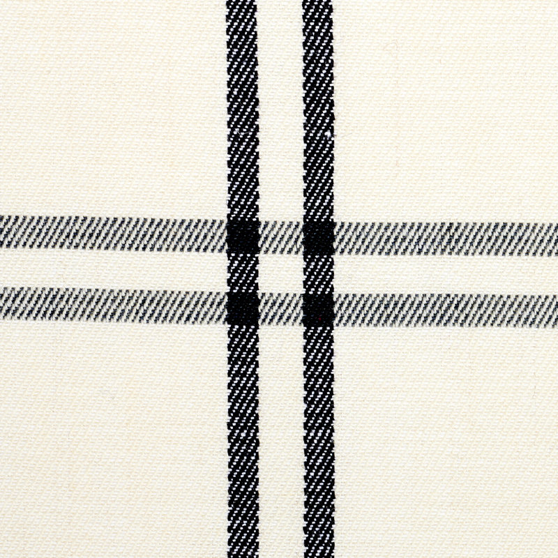 Tissu à carreaux du Luberon, Noir