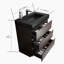 Meuble-lavabo sur pied simple 29,9 po avec plateau Kersley-1403673143