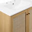 Meuble-lavabo sur pied simple 30 po avec plateau en bois manufacturé Modway Soma-93249775-93249774