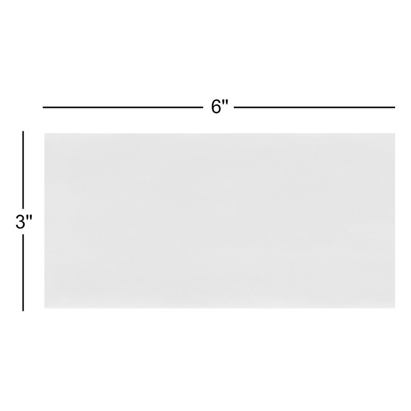 Maiolica 3" x 6" Glossy Ceramic Subway Wall Tile - Kitchen, Backsplash & Decorative Wall, Taupe 