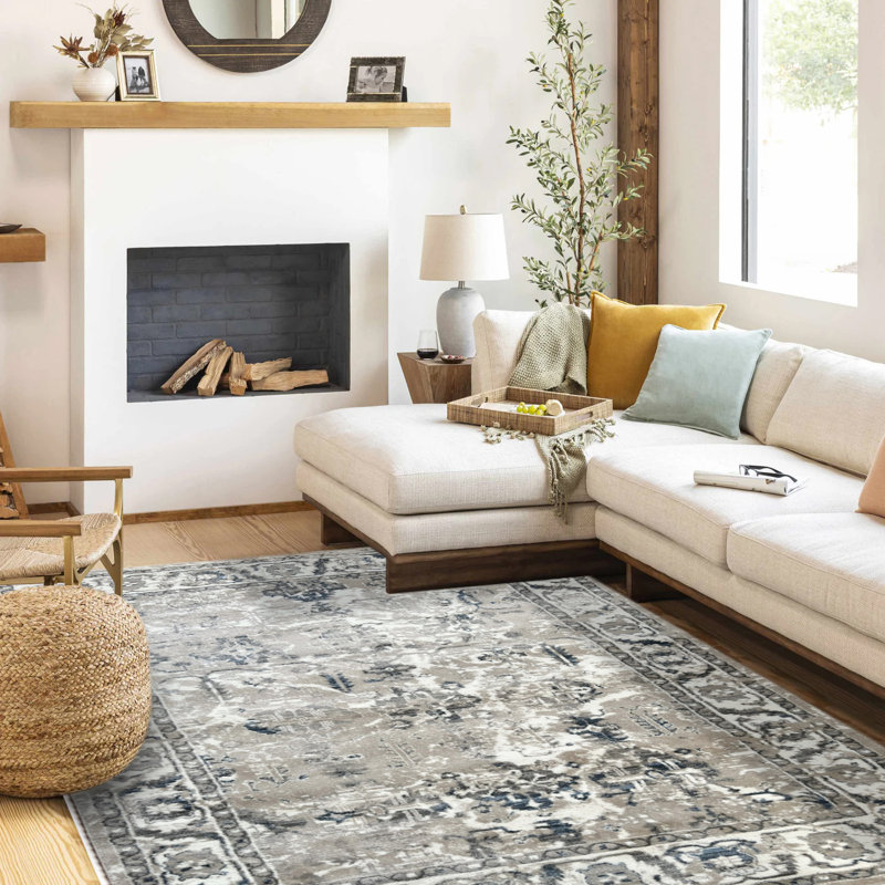 Roy's Home Polat Oriental Area Rug, Rectangle 5' x 8'