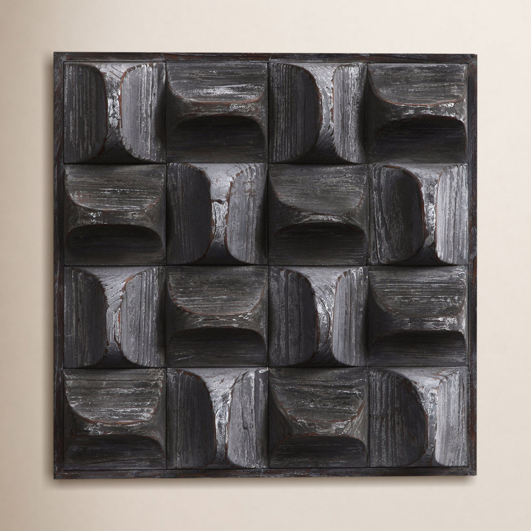 Tilson Industrial Abstract Wall Decor Birch Lane™