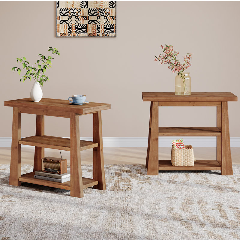 Ensemble de 2 tables de chevet 27,55 po, 2