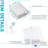6'' Selectable Color Temperature Dimmable Air-Tight IC Rated LED Canless Recessed Lighting Kit