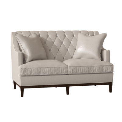 Causeuse accoudoir encastré 60" Carmel