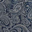 Paire de panneaux de rideaux Madison Park Aubrey bleu marine à motif cachemire jacquard 50 x 95 po-72012574-117883091