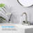 Centerset 2-handle Bathroom Faucet with Drain Assembly-86902358