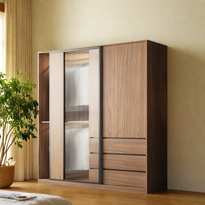 Armoire moderne, simple, pratique, élégante et élégante, H 83 po x l 56 po x P 24 po