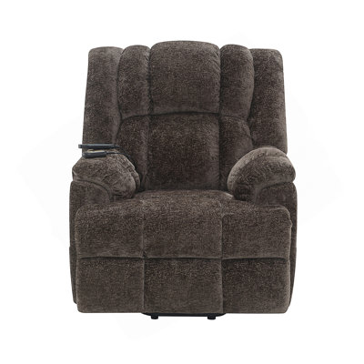Fauteuil inclinable électrique avec levage, chauffage et massage pour un confort et une détente ultimes