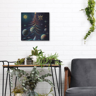 Christmas Tree Collection 8' by Tanya Mavric, Metal Wall Art