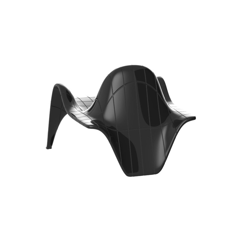 Patio Chair, Black