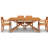 Exeter Single and Double Leaf Extension Dining Table-29000769-112747098-129480563