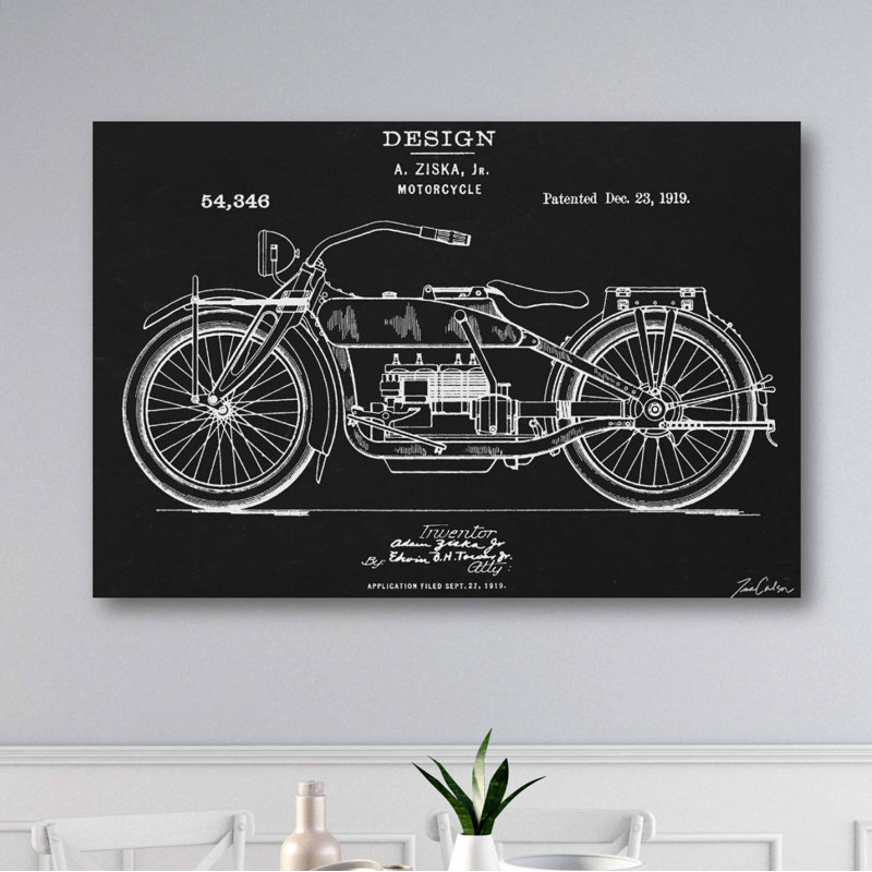 " Motorcycle Engineering Drawling "