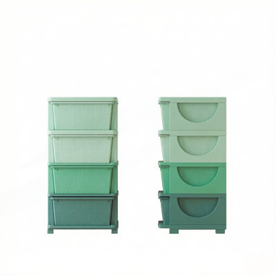 Toy Storage Drawers, 4 Drawers Multi-Tier Playroom Organizer, Storage Tower, Space-Saving Vertical Drawer Unit