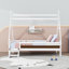 Charmant lit plateforme en bois en forme de maison avec escalier-505321649-505321654