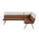Rotteck Modern Wooden Dining Set w/ Extendable Table, Nook, and Bench